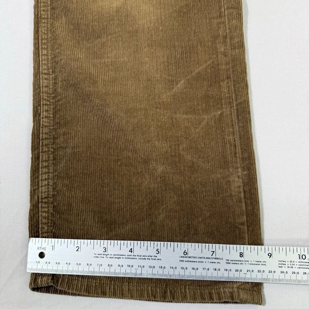 Polo Ralph‎ Lauren Pants Men's 34x30 Brown Corduroy The Hampton Straight Preppy